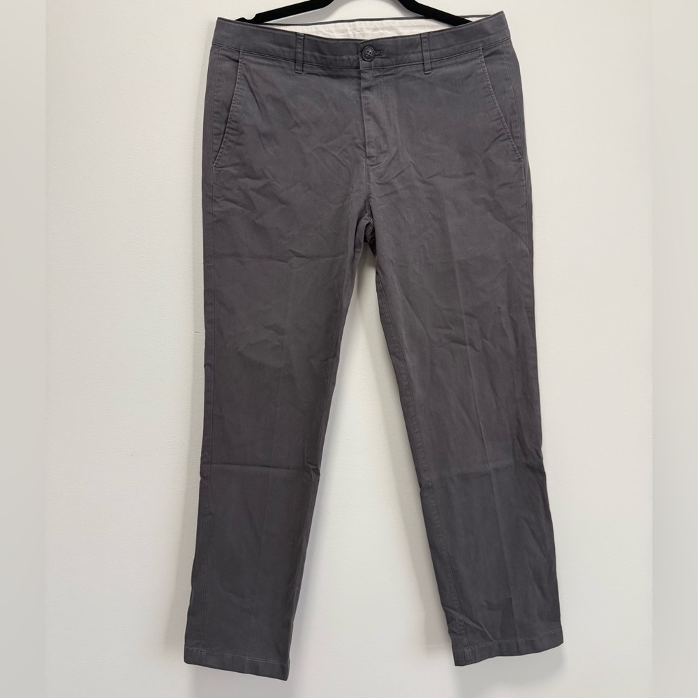 Calvin Klein Men's Charcoal Chinos